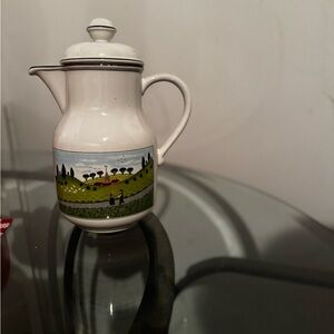 Villeroy & Boch 1748 vintage Scenic White milk/cream Ceramic Pitcher